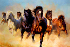 Мои мысли - мои скакуны! Зачем перед сном Прискакал весь табун?!