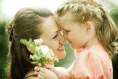 Мать - имя Божье в устах и в сердцах детей. 