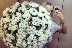 Все любят розы, а я люблю ромашки.