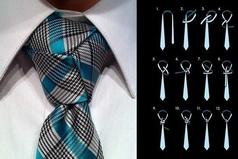 Хорошо завязанный галстук — это первый важный шаг в жизни. 