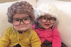 Симпатичные бабули.