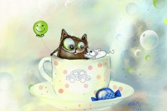 Счастье всегда заключается в простых вещах. В таких, например, как выходной, субботний чай или просто покой в твоем сердце...