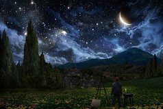 Некоторые видят в луже только грязь, а некоторые — отражение звёзд. 