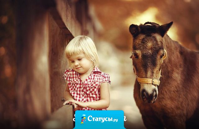 Если Вы хотите вырастить хороших детей, тратьте на них в два раза меньше денег и в два раза больше времени.