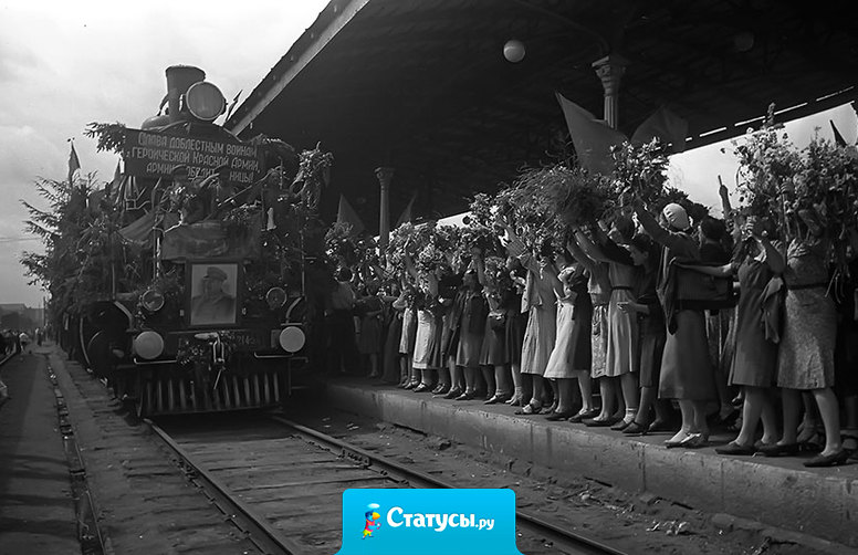 День Победы - праздник седины наших прадедов, дедов и кто младше.