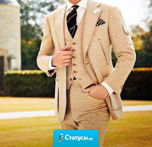 Быть мальчиком - вопрос пола. Быть мужчиной - вопрос возраста. Быть джентельменом - вопрос выбора. Быть мудаком - вообще не вопрос.