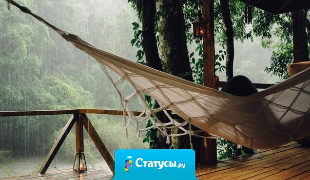 Некоторые люди наслаждаются дождем, другие просто промокают.