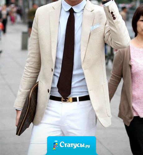 От мужчины должно пахнуть силой и уверенностью, а не пивом и сигаретами.