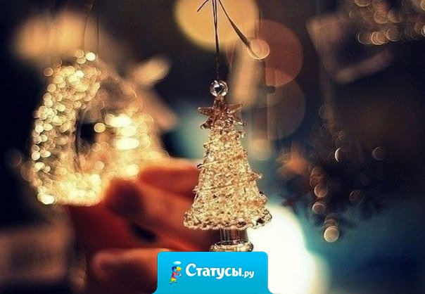 В этом смысл Нового года — получить ещё один шанс. Шанс простить, сделать лучше, сделать больше, дать больше, сильнее любить и не волноваться о том, что было бы, а воспринимать жизнь такой, как она есть.