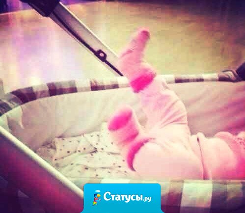 Наивысшее счастье - катать в коляске, его маленькую копию.